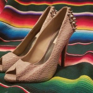 Vera Wang spiked heels
